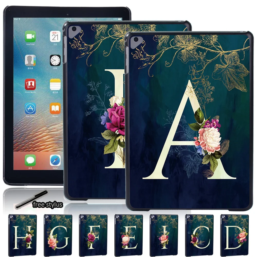 Жесткий чехол для планшета Apple IPad Air 3 10 5 дюйма (2019)/iPad 2/iPad 4 2020 9 с цветочными