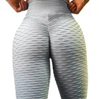 Леггинсы YSDNCHI с эластичной завышенной талией, дышащие облегающие спортивные штаны
