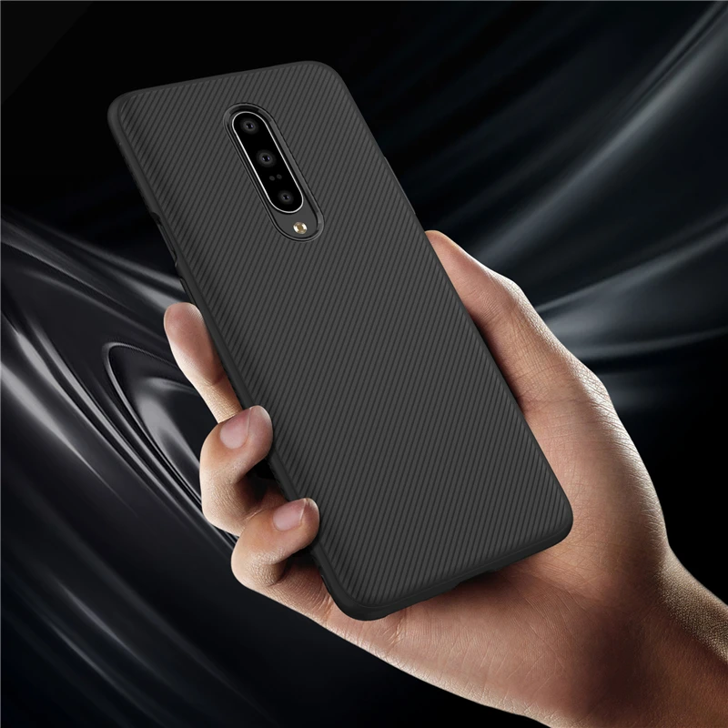 Slim Soft Rubber Silicone Matte Shockproof Phone Back Case For OnePlus 7 Pro 1+7 One Plus 6T Full Protection Armor TPU Cover |