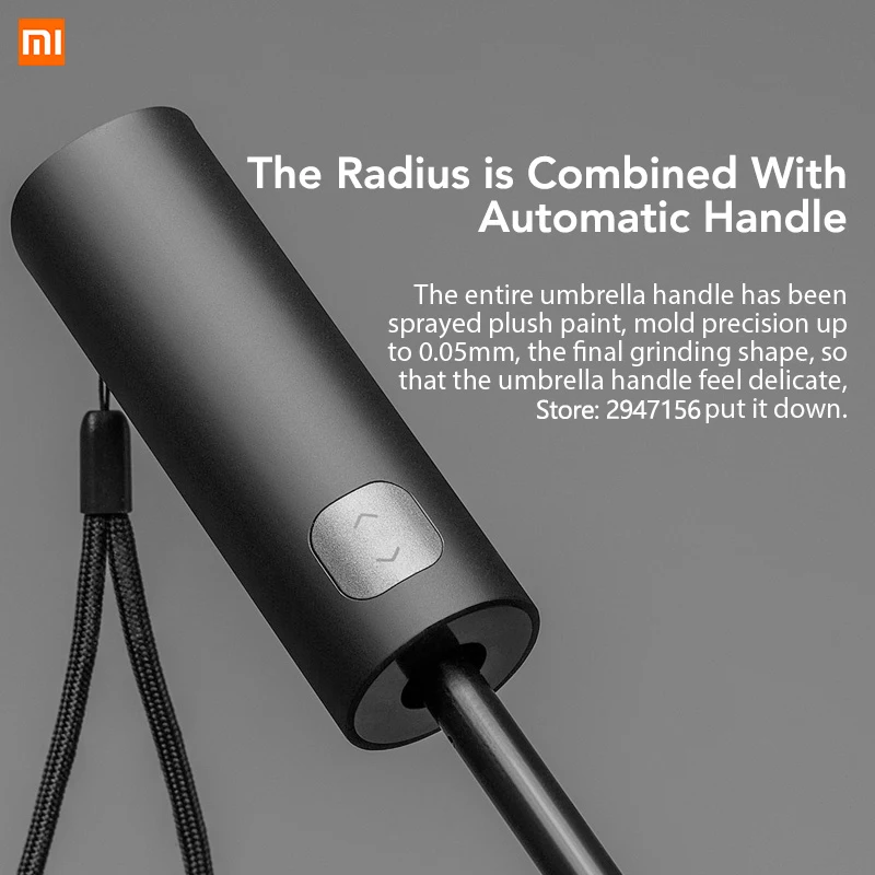 Зонт Xiaomi Mijia автоматический Солнечный дождливый алюминиевый ветрозащитный водонепроницаемый УФ для мужчин и женщин Лето Зима