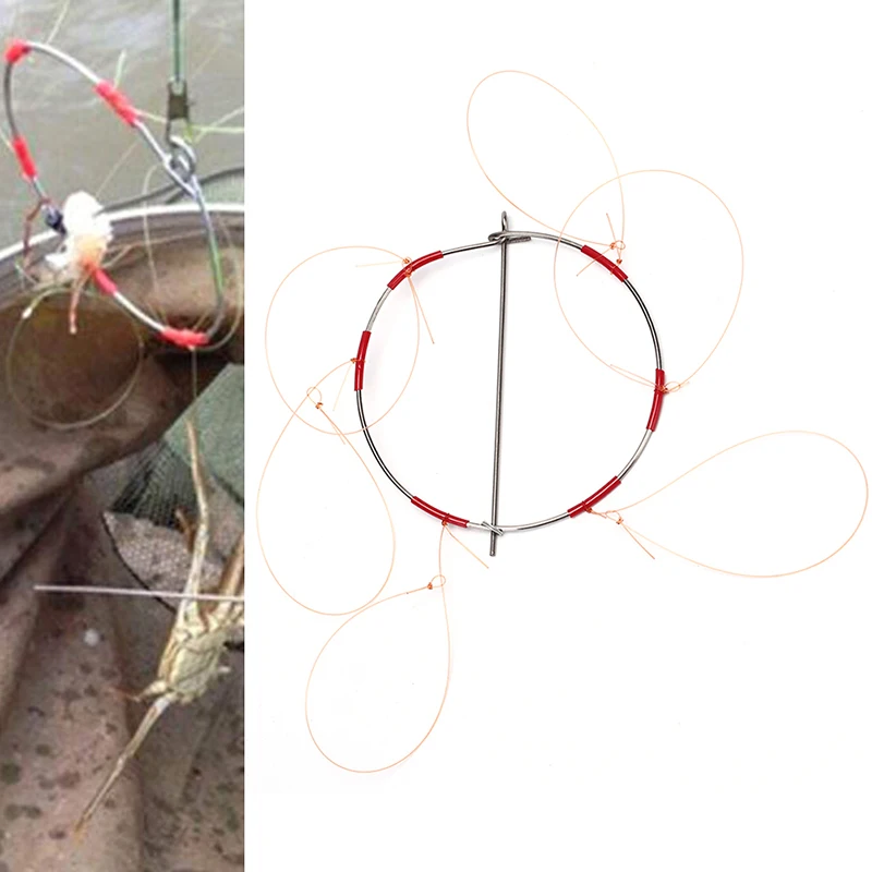 Инструмент для захвата краба из нержавеющей стали зажим ловушки щуки рыболовные