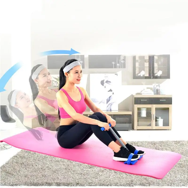 Эластичный тренажер-тренажер с пружинным шнуром для ног тренажер живота и