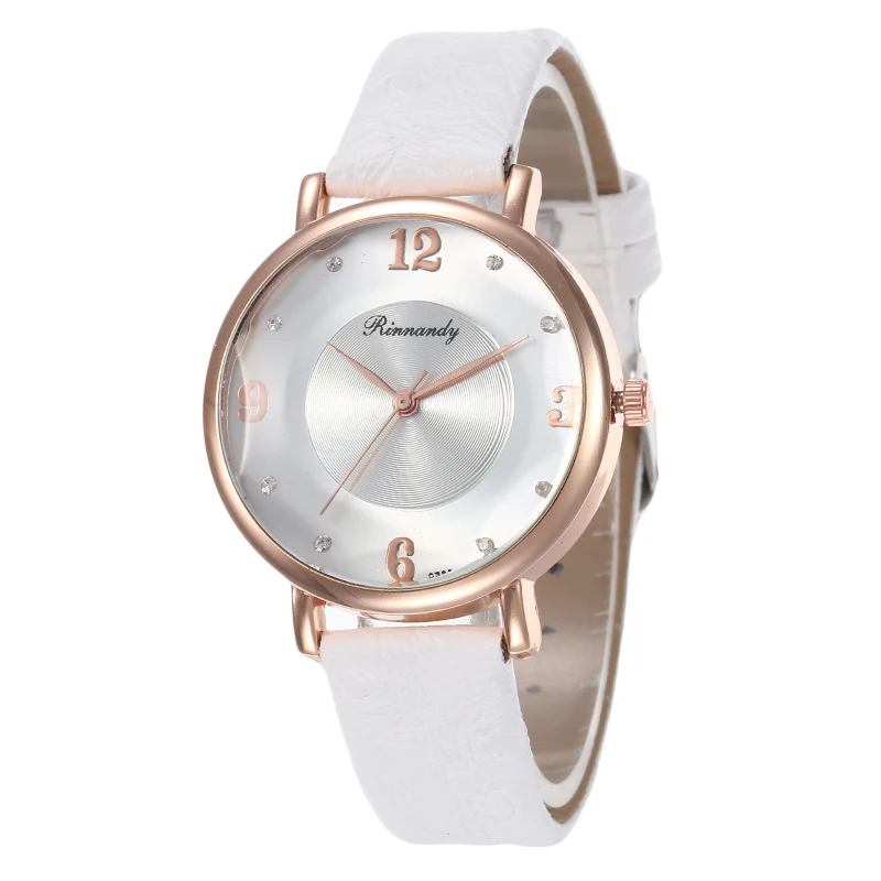 Небольшой свежий дизайн модные женские часы розовое золото Роскошные Кварцевые
