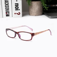 henotin reading glasses spring hinge design men women eyeglasses with printed flower frame hd reader decorative eyewear 0600