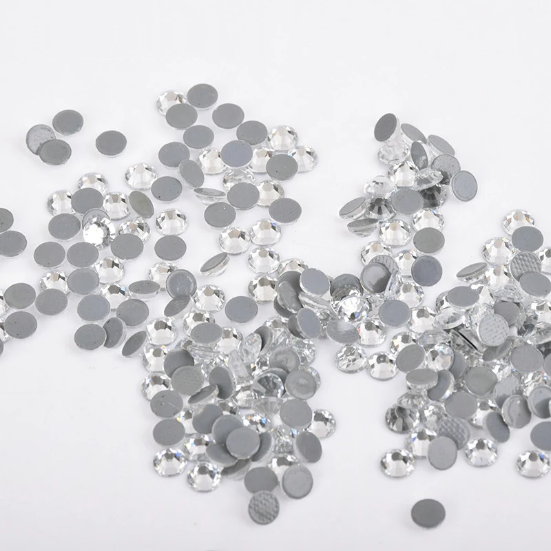 AAAA Crystal Ab SS6-SS50 High Quality Flatback Hot Fix Rhinestone Stones And Crystals Strass DIY Clothes Sewing Decoration | Дом и сад