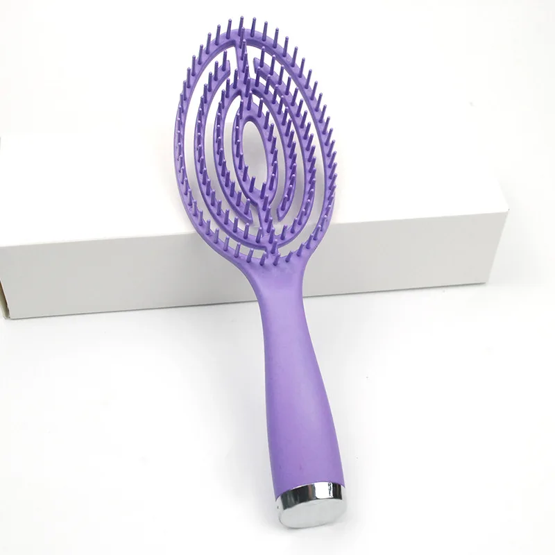Расческа с волшебной ручкой Антистатическая Массажная щетка для волос не