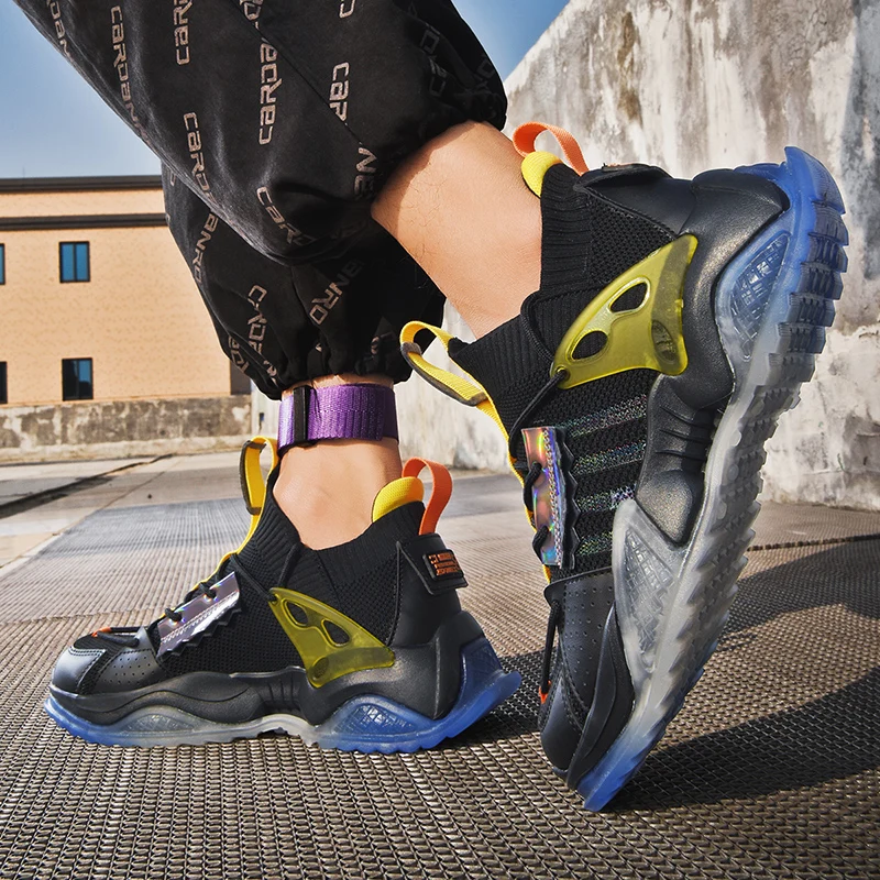 Кроссовки мужские теннисные, повседневная обувь, роскошные, дышащие модные туфли для тренировок, быстрая обувь от AliExpress WW