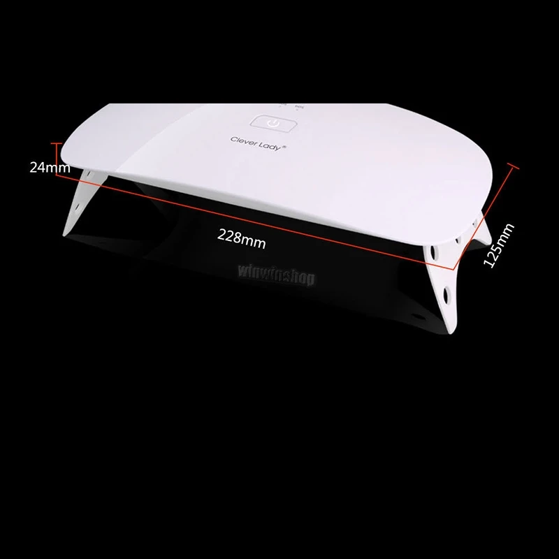 

Mini Mouse LED Nail Light 24W Ultraviolet Light Nail Dryer Portable Manicure Dryer USB Cable Household Cured Gel Polishing Tool