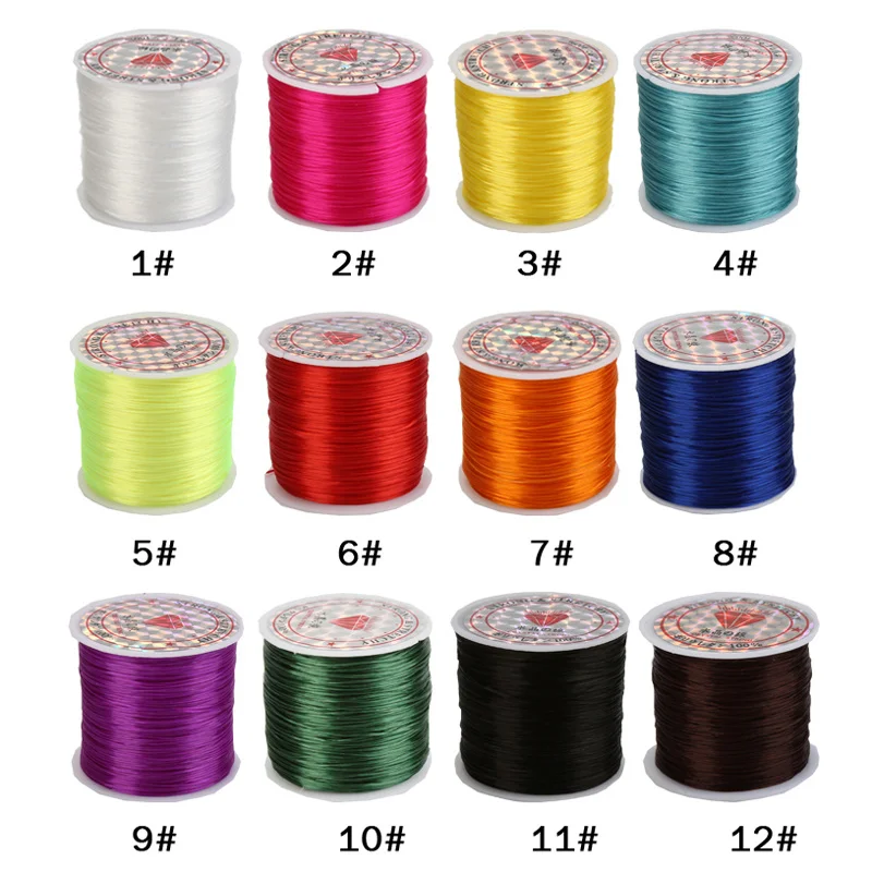 Волшебная рыба оптовая продажа эластичные стальные шнуры длина 500 см разные