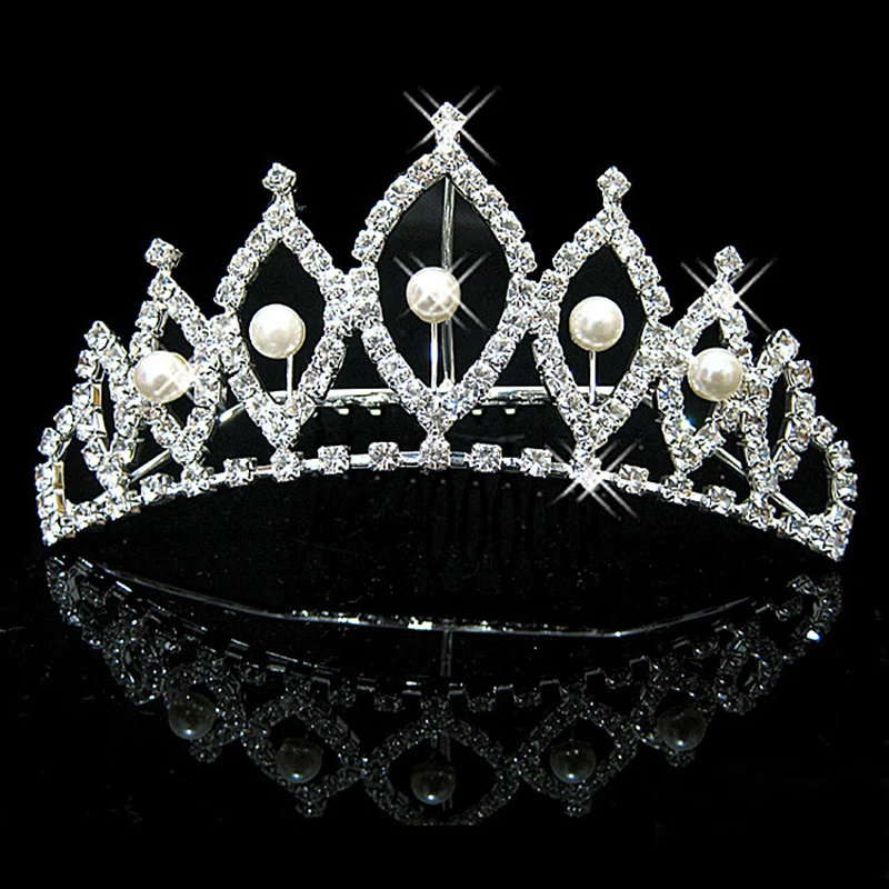 Диадемы и короны волос для невесты модные свадебные аксессуары Корона подружки