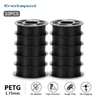 Нить этиленвинилацетата Enotepad, 10 рулонов, 1,75 мм, 10 кг, допуск нити этиленвинилацетата для 3D-принтера 0,02 мм, экологически чистый высокопрочный материал