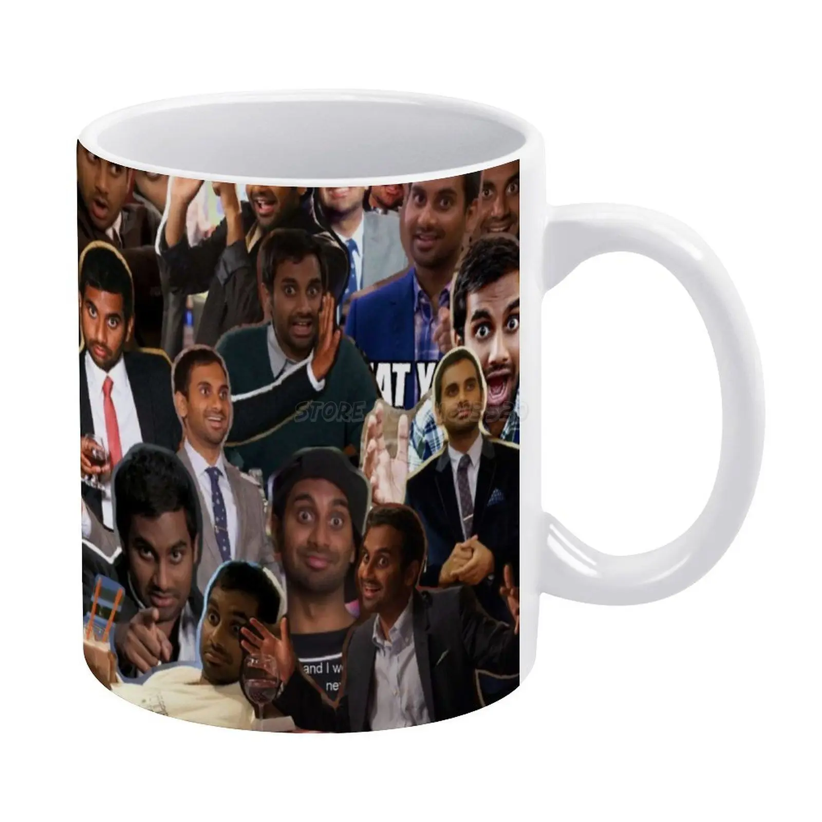 Белая кружка для парков и отдыха Tom Haverford винтажная новинка унисекс парки Rec