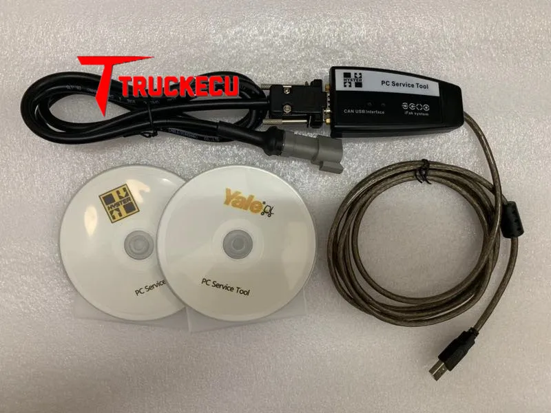 

V4.94 Hyster Yale PC Service Tool Ifak CAN USB cable Hyster Yale forklift truck auto diagnostic tool Parts and Service Manual