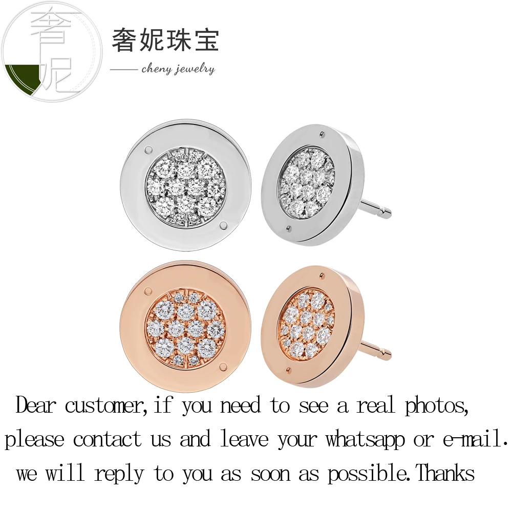 

RetroSen Earrings S925 Sterling Silver Luxury Brand Earrings With Full Crystal 1:1 Original Fashion Jewelry For Womens