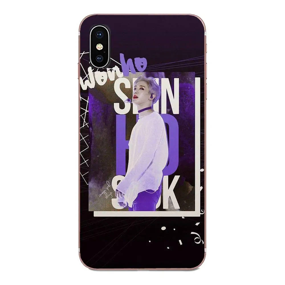 Monsta X Kpop Boy Group лучше всего для Samsung Galaxy Note 8 9 10 Pro S4 S5 S6 S7 S8 S9 S10 S11 S11E S20 Edge Plus Ultra |