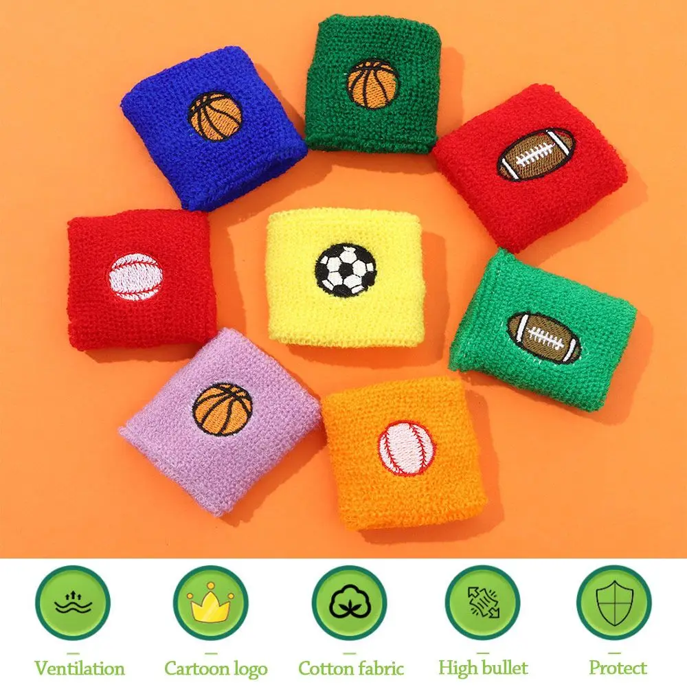 Детские спортивные браслеты для тенниса бега спортзала защита запястья фитнес