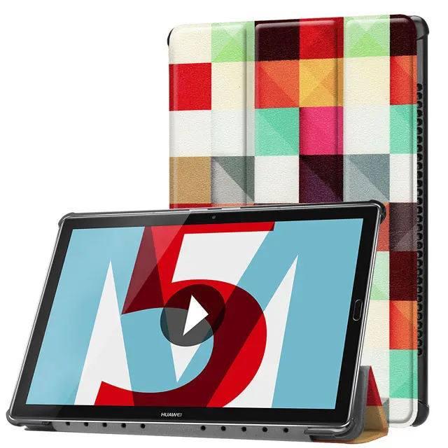 Чехол для huawei MediaPad M5 10,8 с откидной подставкой, умный чехол из искусственной кожи, чехол для huawei Mediapad M5 10 Pro CMR-AL09/W09, чехол для планшета - Цвет: Huan Li Fang