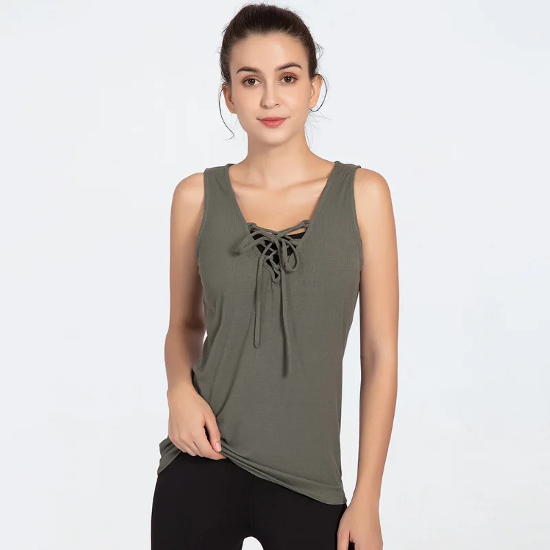 

Топ для йоги, футболка, женская спортивная рубашка без рукавов, Женский Топ для спортзала, бега, фитнеса, Быстросохнущий дышащий