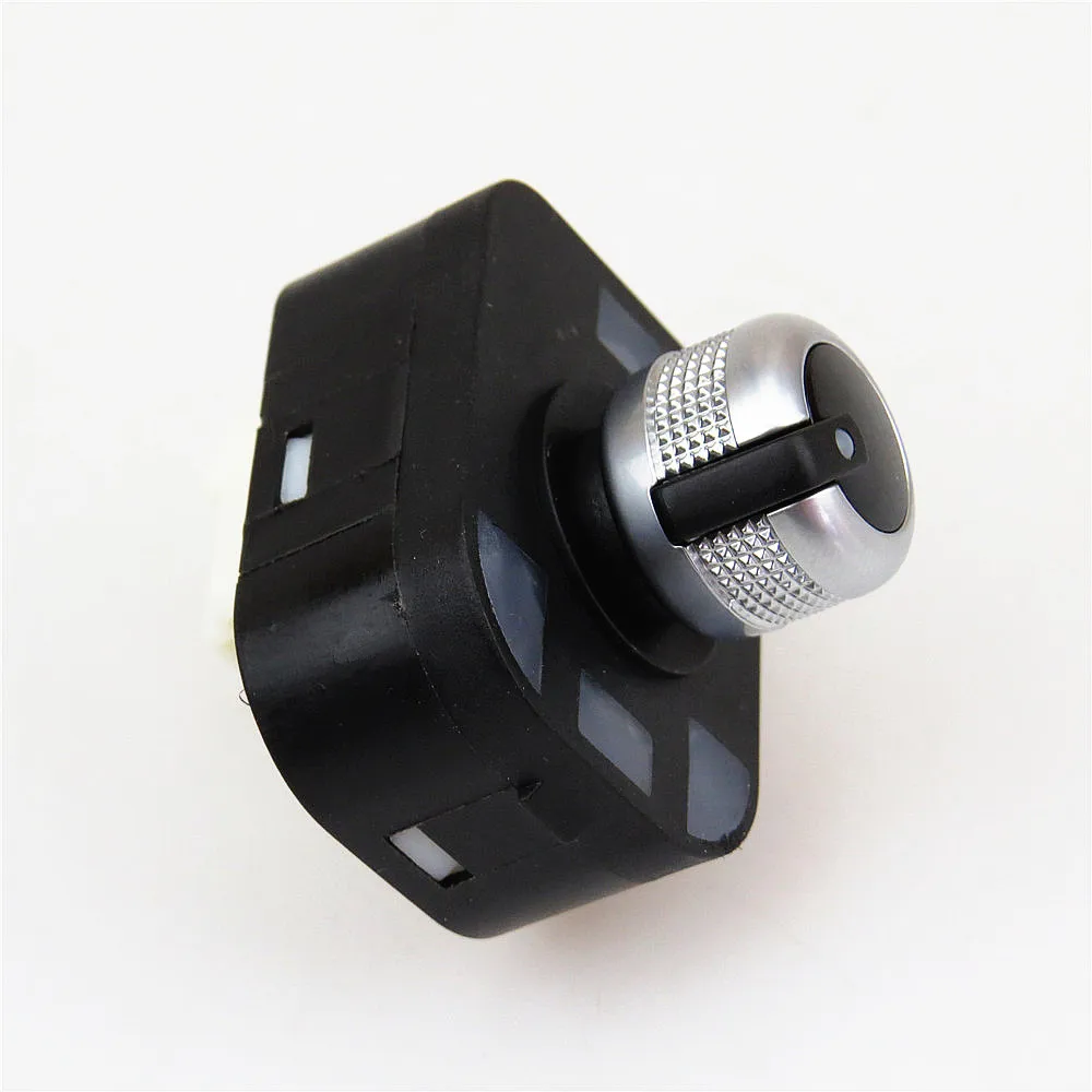 Хромированный переключатель RWSYPL для зеркала заднего вида с электрической ручкой