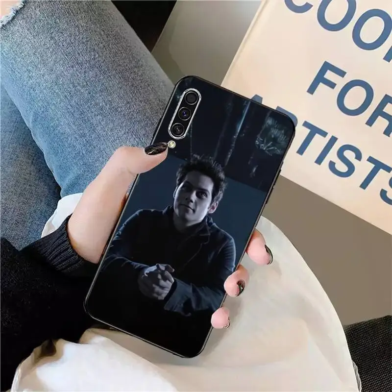 

Dylan O'Brien teen wolf TV series Phone Case For Samsung galaxy S 9 10 20 A 10 21 30 31 40 50 51 71 s note 20 j 4 2018 plus