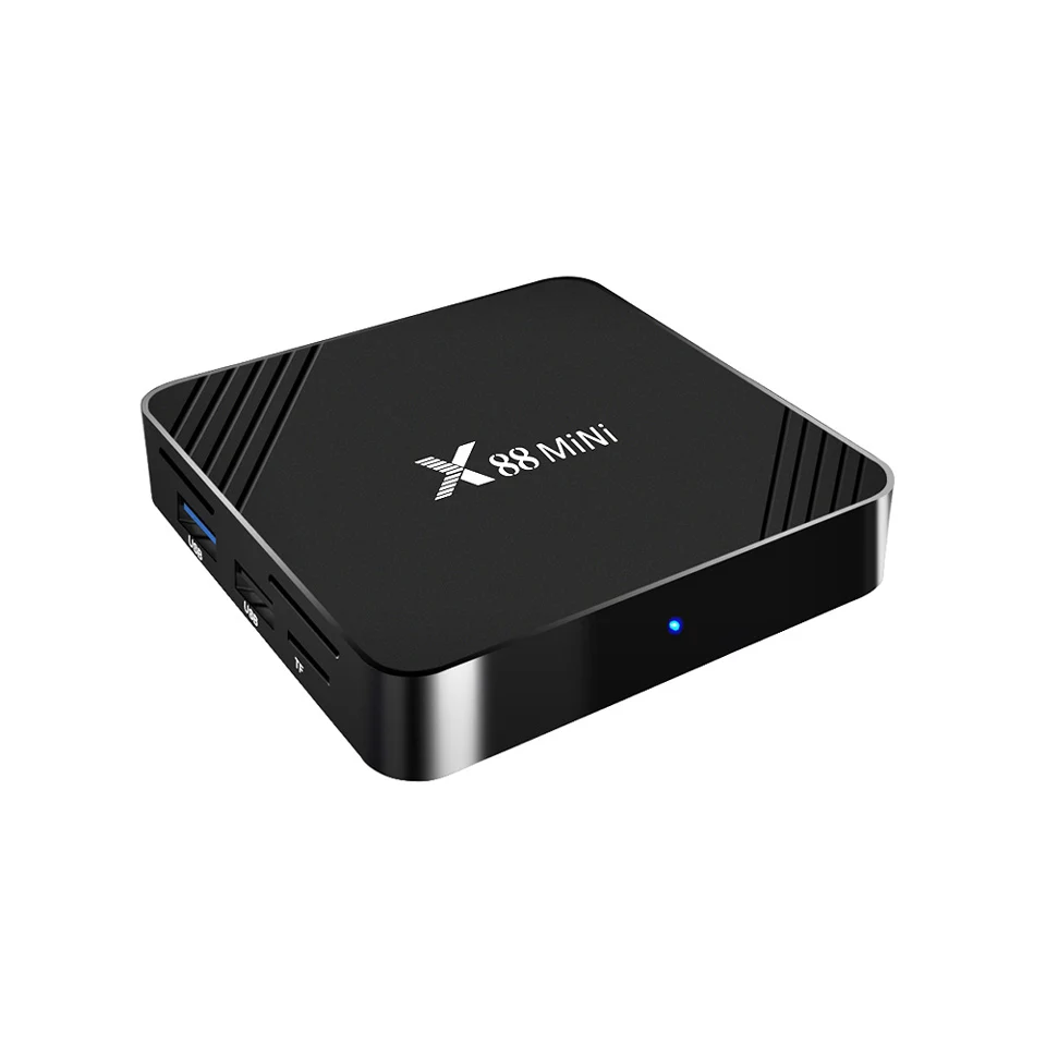 RK3318 4 ядра Смартфон Android 9 0 ТВ коробка Поддержка 2 ГГц Wi Fi Media Player Smart контейнер под