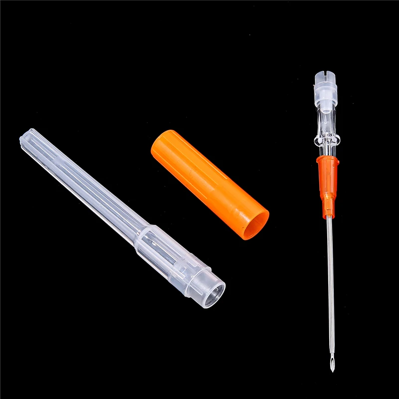 Хирургические стальные стерилизованные иглы для пирсинга IV катетера с