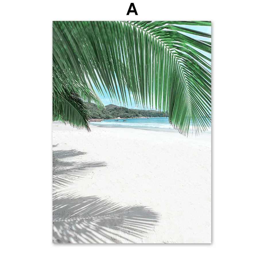 Морской пляж ананас девушка плавательный бассейн скандинавские принты