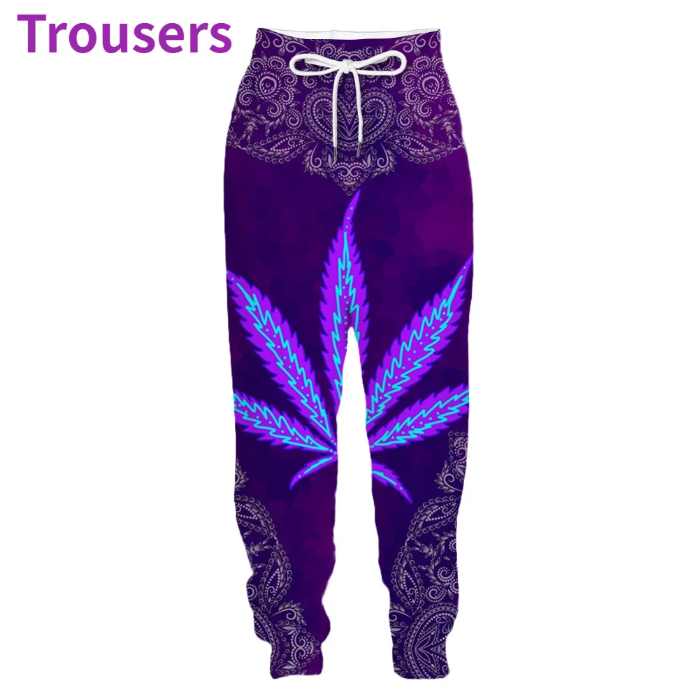 

New Weed 3D Print Causal Clothing New Fashion Funny Shirt Men/Women Trousers Plus Size S-7XL streetwear men