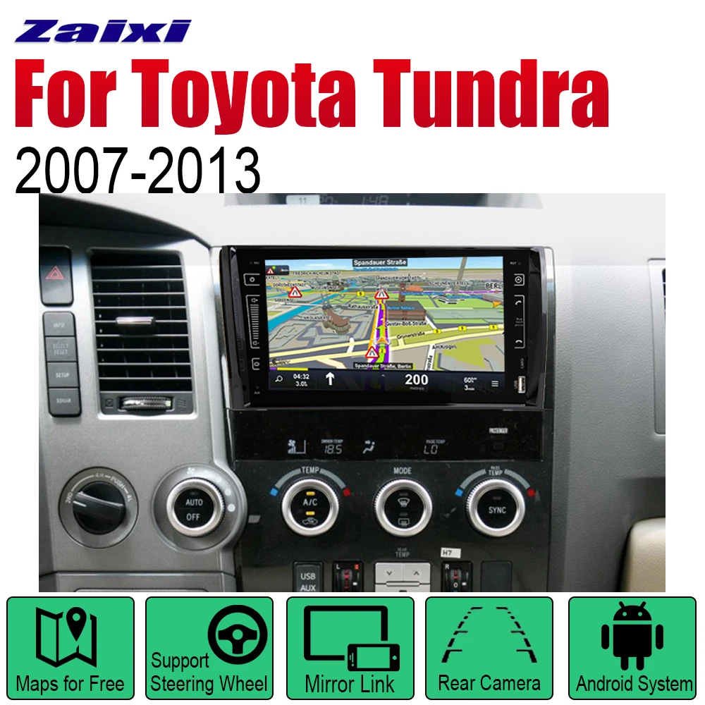 Автомагнитола ZaiXi 2 Din Android для Toyota Tundra Sequoia 2007 ~ 2013|Автомагнитолы| |