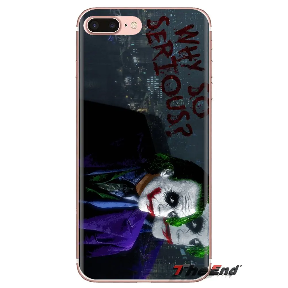 Для iPhone XS Max XR X 4 4s 5 5S 5C SE 6 6S 7 8 Plus samsung Galaxy J1 J3 J5 J7 A3 A5 Джокер Хит Леджер почему такой