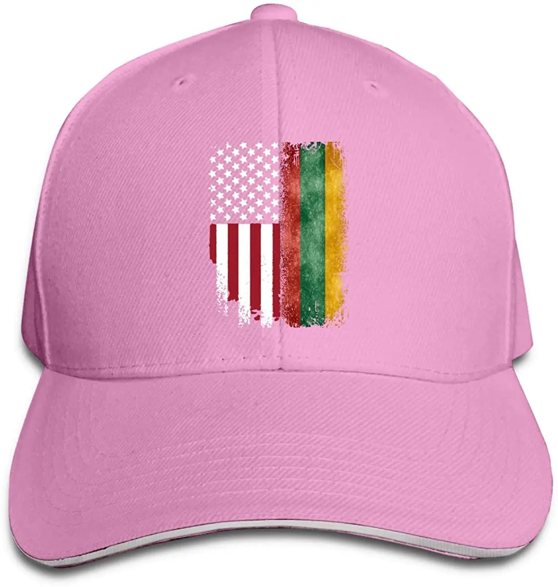 

Lithuania American Flag Unisex Dad Hat Trucker Hats Baseball Hats Driver Adjustable Sun Cap