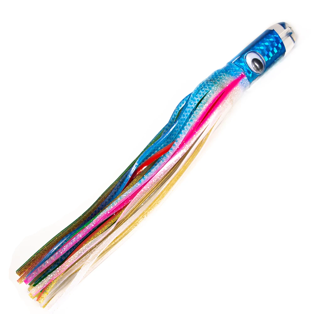 

4pcs Octopus Squid Skirt Lures Bait Saltwater Soft Fishing Lures Artificial Bait