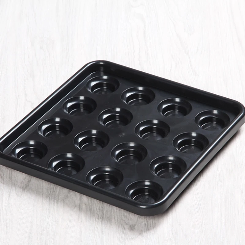 

16 Grid Plastic Billiard Pool Table Accessories Billiard Ball Swing Ball Set Ball Device Billiard Ball Tray Grid