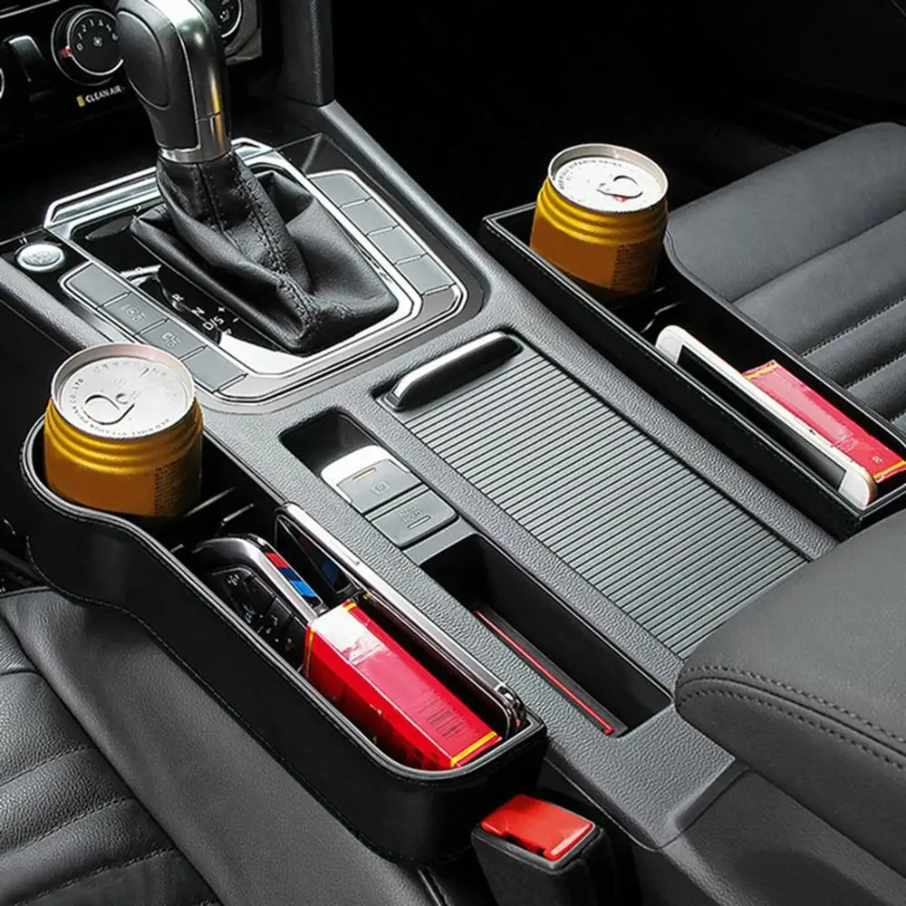 

Car Storage Box Car Seat Gap Storage Box In-car Multi-functional Middle Position Sundries Storage Box