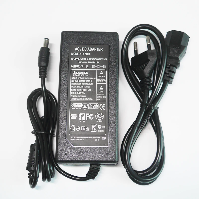 AC100-240V постоянного тока 5 В 12 24 Питание 1A 2A 3A 4A 5V 6A 8A 10A светодиодный трансформатор