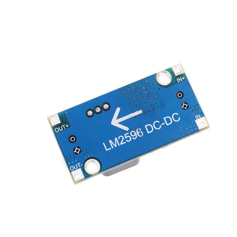 Бесплатная доставка 1 шт. Регулируемый понижающий модуль питания LM2596 LM2596S DC-DC 4 5-40