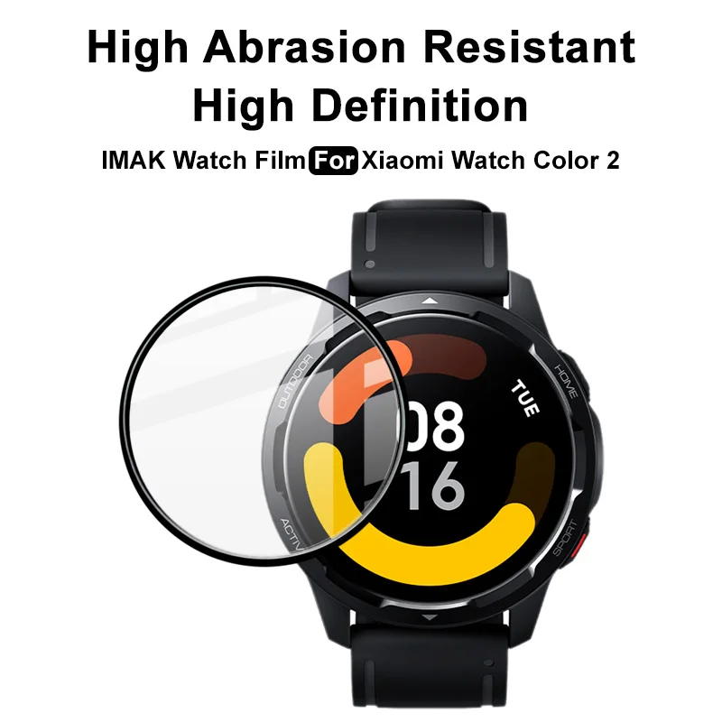 Защитная пленка для Xiaomi Watch Color 2 Передняя закаленное стекло экрана - купить по