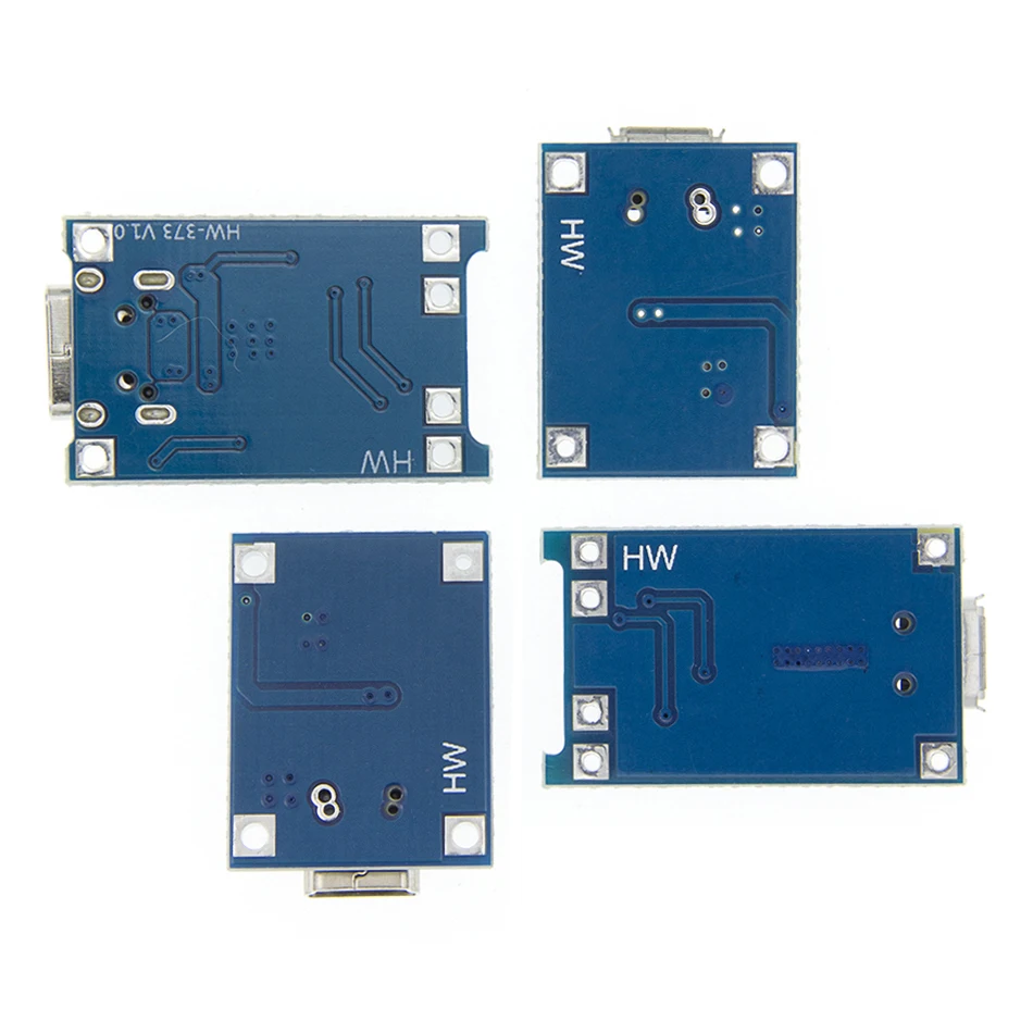 TP4056 Protection Dual Functions 5V 1A Micro USB 18650 Lithium Battery Charging Board Charger Module | Электронные компоненты и