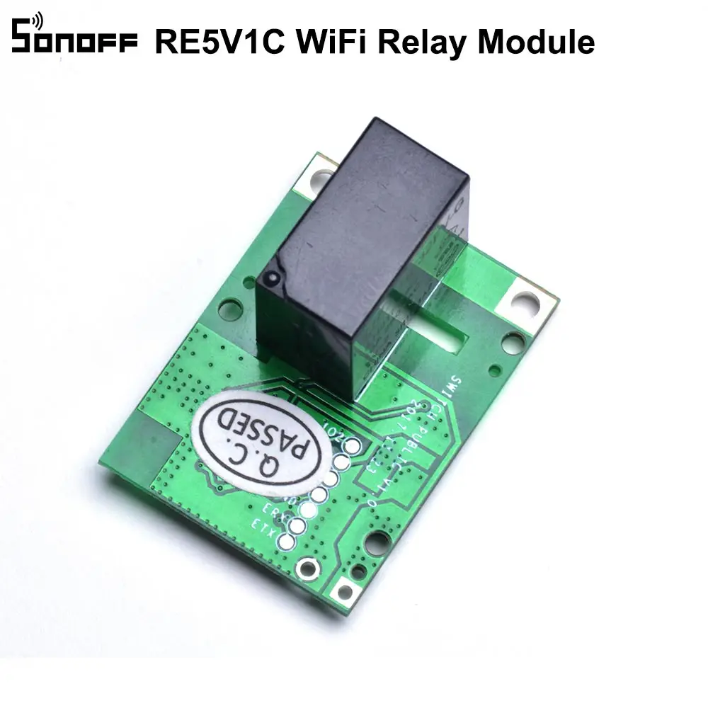 RE5V1C Relay Module SONOFF RE5V1C релейный модуль 5 в WiFi DIY Переключатель сухой контакт выход инчинг/Selflock режимы работы приложение/голос/LAN управление Умный дом - Комплект: RE5V1C Relay Module