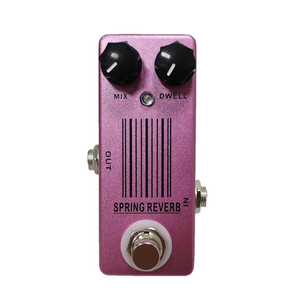 MOSKY Spring Reverb Mini Одиночная педаль эффектов для гитары True Bypass детали и аксессуары -