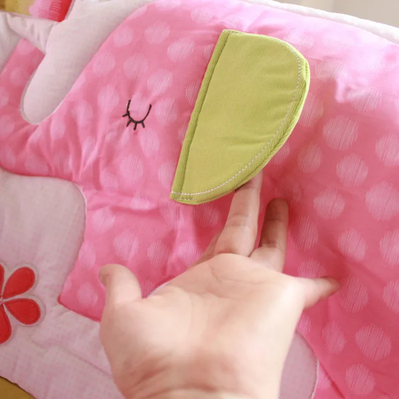 7 шт. розовый комплект постельного белья для маленьких девочек 100% хлопок вышивка