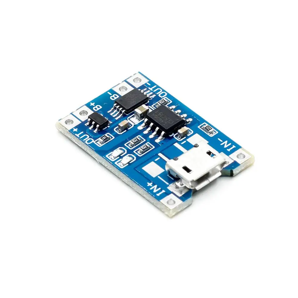 Зарядная плата TP4056 для литиевой батареи 5 В 1 А Micro USB 18650 модуль зарядного