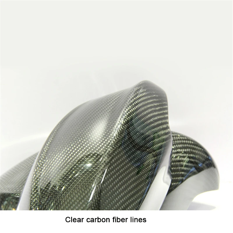 

For BMW E90 E92 Carbon Mirror Cover 320i 330i 335i 328iM E91 E93 Rear side view caps cover 2005-2008 2009 2010 201