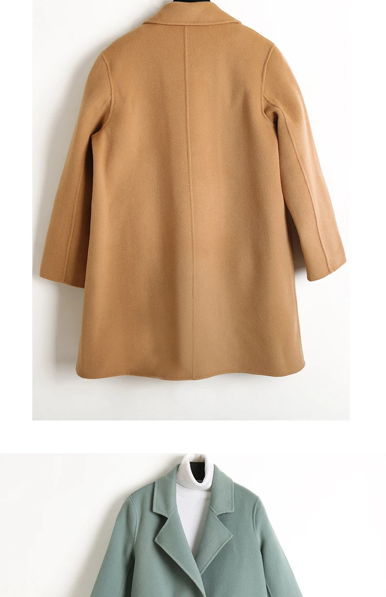 autumn and winter coat pants two sets of women cashmere short coat fashion sexy red cashmere party women's clothing