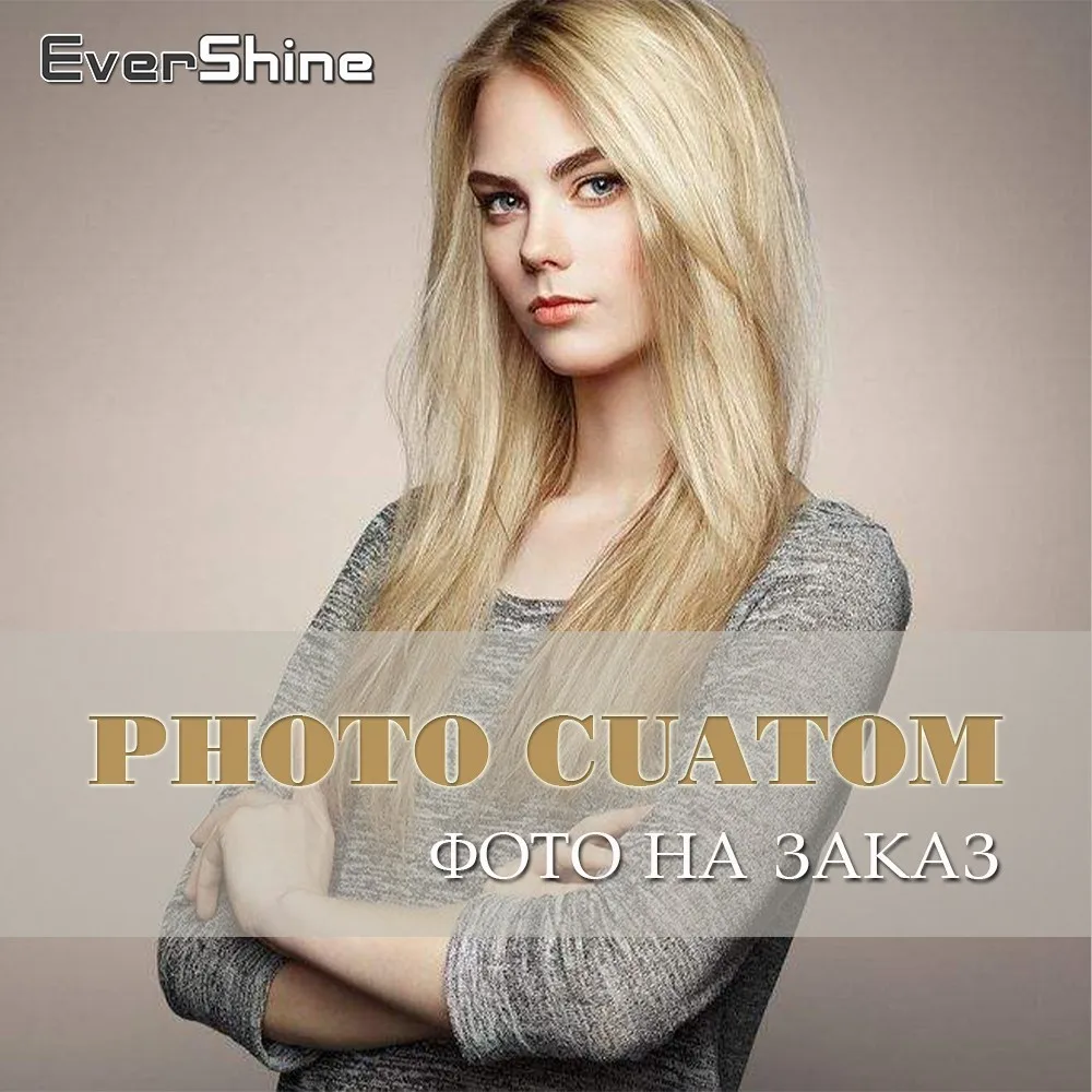 EverShine фото на заказ Алмазная картина полностью квадратная 5D алмазная вышивка