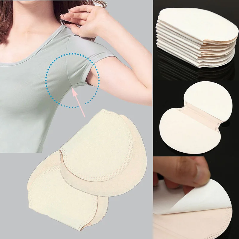 10 pairs of underarm sweat pads for gassing pad under armpit one-time anti-sweat sticker | Красота и здоровье