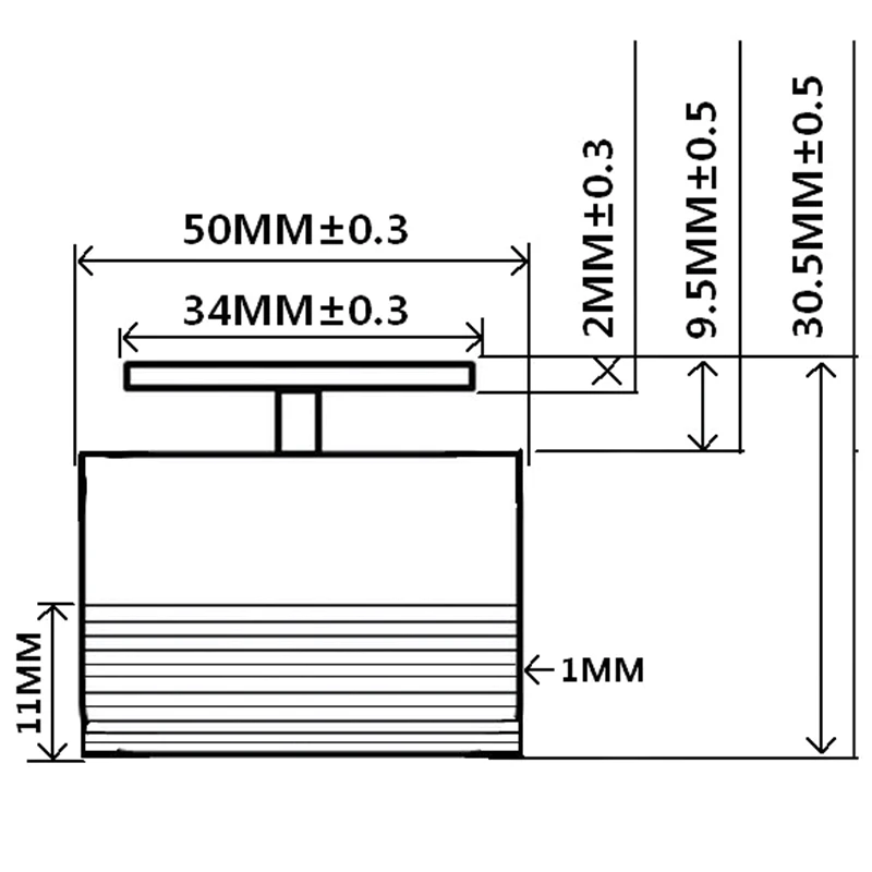 2 дюймовый насос высокого Мощность вибрации Динамик 25W 4OHM автомобиля вибратор