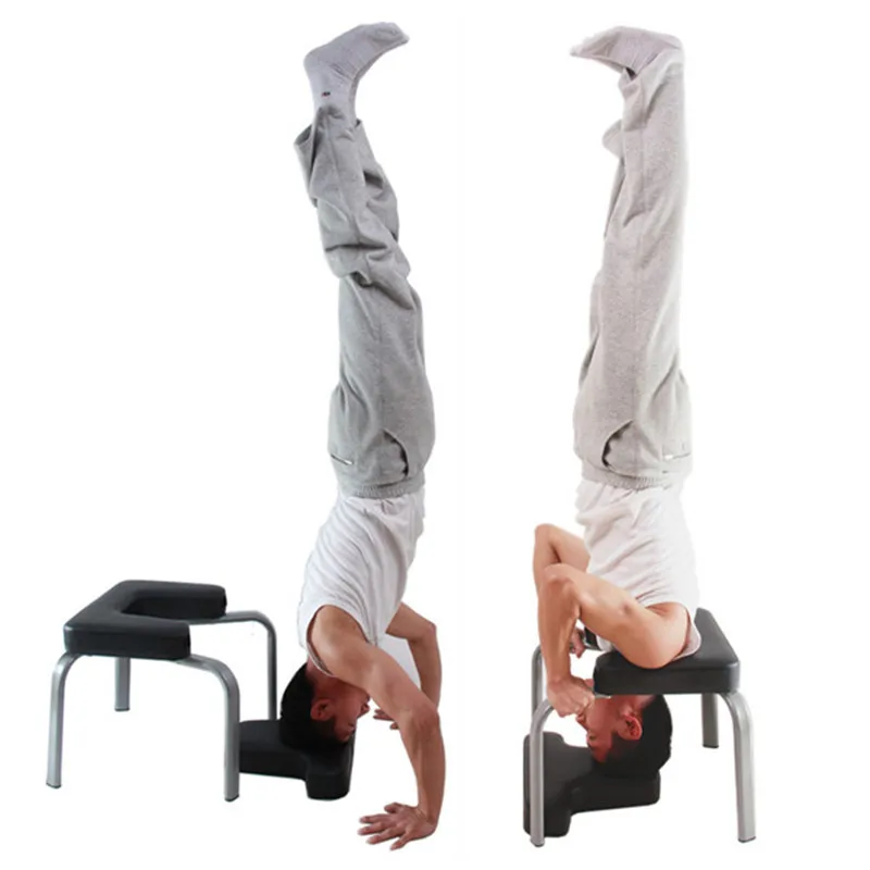 

Подставка для рук табурет перевернутый стул плечевой ремень для йоги вспомогательный перевернутый стул из искусственной кожи Silla De Йога сп...