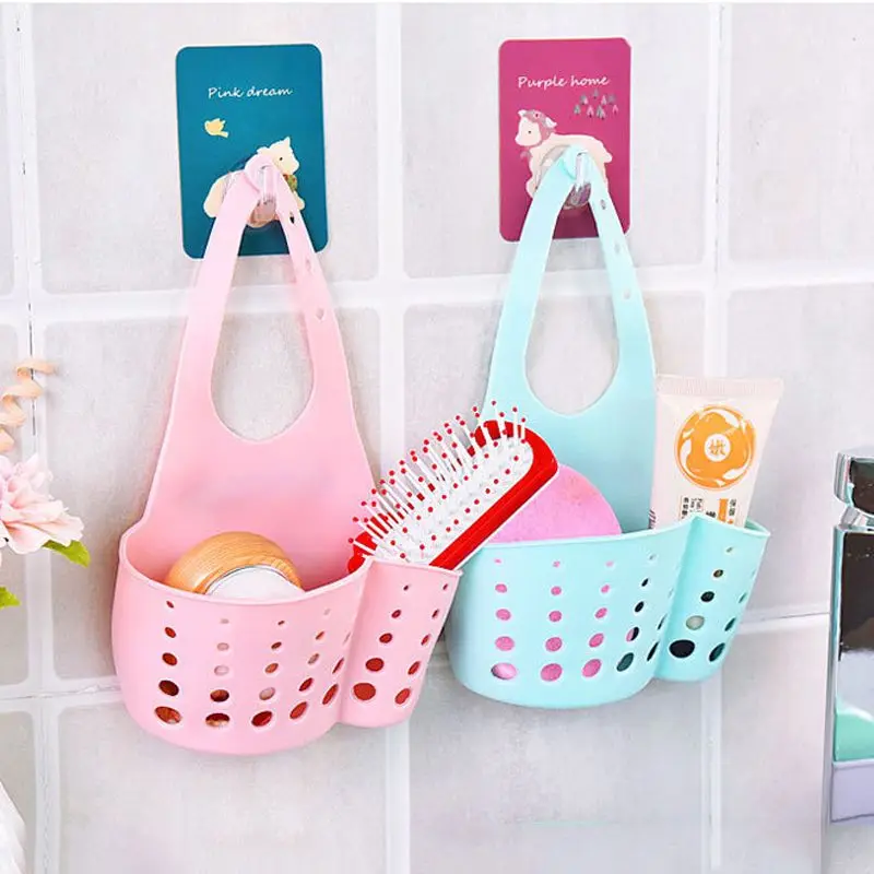 Прочный Кухня органайзер для раковины Держатель висит фильтр Ванная комната