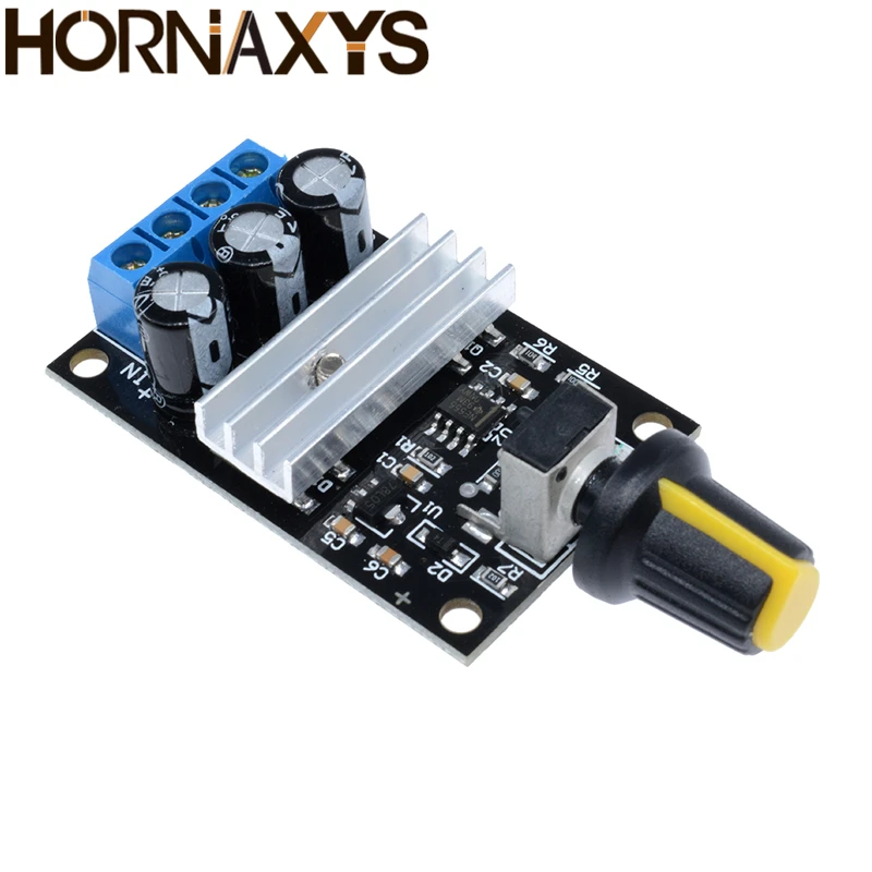 ШИМ-регулятор скорости двигателя регулятор переменной с потенциометром 6 в 12 В 24